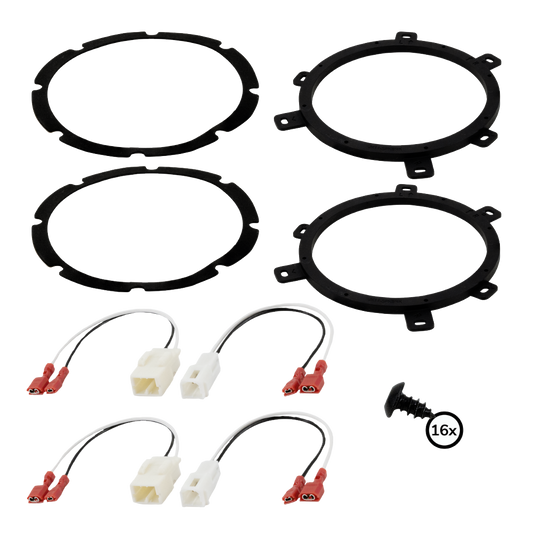 Jeep Wrangler JK (2011-2018) 6.5" Speaker Bracket Kit - Image 1