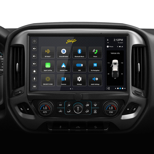 HORIZON12 Chevy Silverado/GMC Sierra (2014-2018) 12.8" Radio Plug-&-Play Kit - Image 1