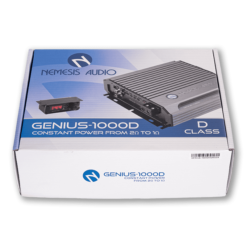 Nemesis Audio GENIUS-1000D 1000W RMS Constant Power Class D Amplifier - Image 10