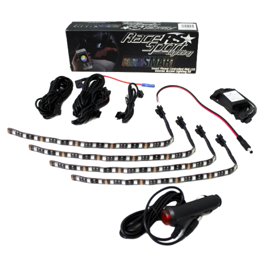 LED Interior RGB Multi-Color Accent Kit ColorSMART Smartphone Controlled by Race Sport Lighting - Image 1